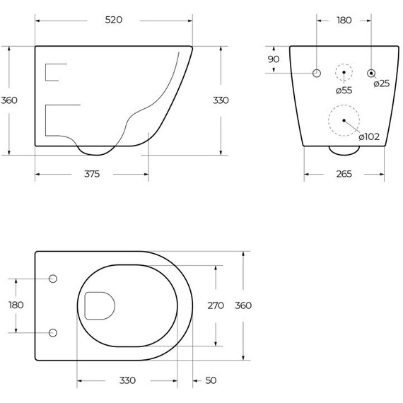 Унитаз подвесной безободковый BelBagno MARINO-TOR BB7026CH-TOR/SC (система смыва торнадо) с тонкой крышкой микролифт фото 6