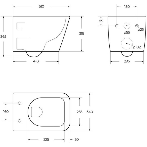 Унитаз подвесной безободковый BelBagno BB7106CH-TOR/SC (система смыва торнадо) с тонкой крышкой микролифт фото 6