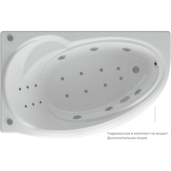 Ванна акриловая Aquatek Бетта 170x95 см L BET170-0000378 фото 4