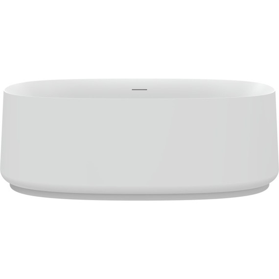 Ванна отдельностоящая Cezares Lux 170x82 см CZR-LUX-CENTRAL-170-82-58-MATT, белый матовый фото 