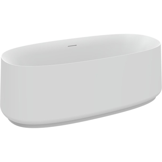 Ванна отдельностоящая Cezares Lux 170x82 см CZR-LUX-CENTRAL-170-82-58-MATT, белый матовый фото 2