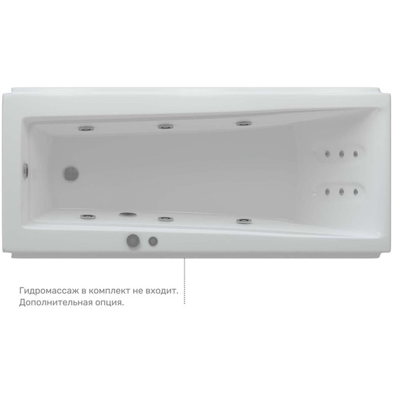 Ванна акриловая Aquatek Либра 170x70 см LIB170-0000088 фото 5