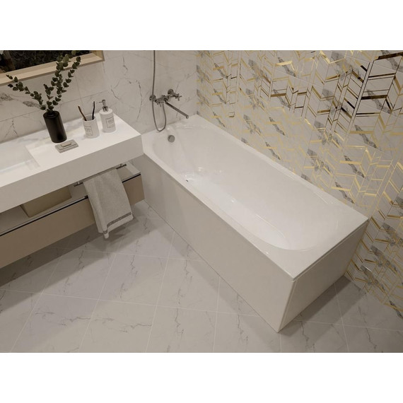 Ванна акриловая Aquatek Оберон 180x80 см OBR180-0000141 фото 4