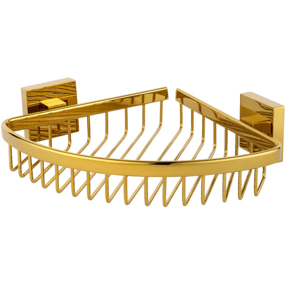 Полка угловая Wonzon & Woghand Polo WW-8944-DG, цвет золото глянцевое фото 2