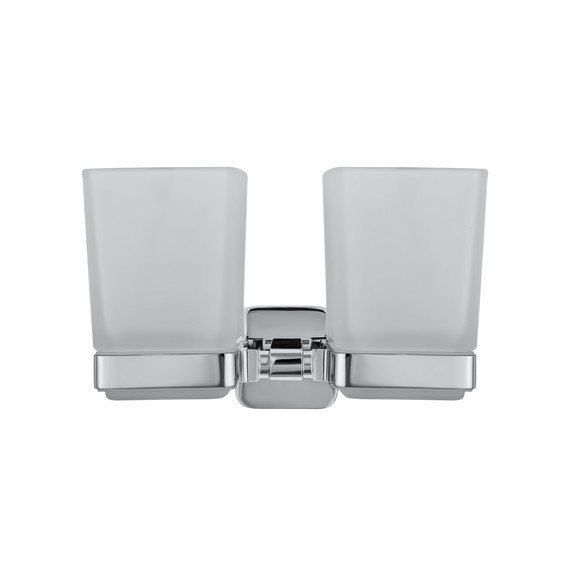 Стакан двойной для зубных щеток Wonzon & Woghand Still WW-6628 фото 