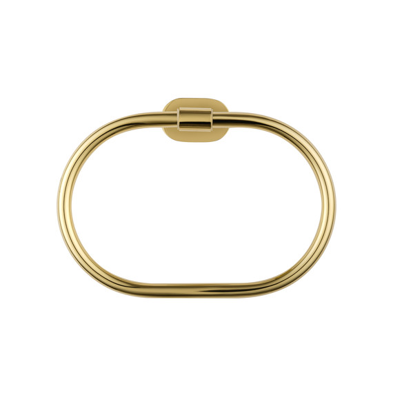 Кольцо для полотенец Wonzon & Woghand First WW-8423-LG, цвет золото глянцевое фото 2