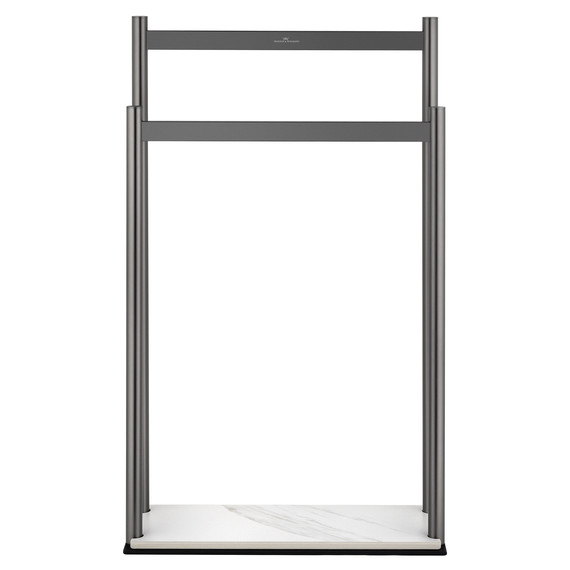 Полотенцедержатель Wonzon & Woghand WW-V4901-GM, цвет тёмный графит брашированный фото 2