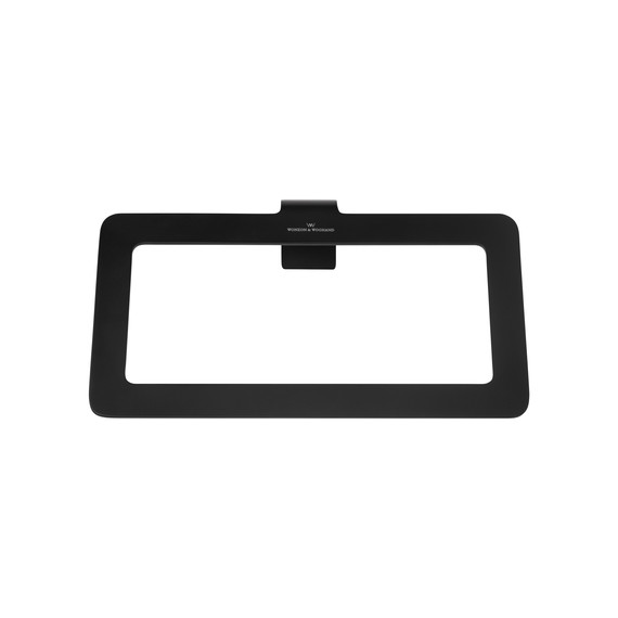 Кольцо для полотенец Wonzon & Woghand Eclipse WW-V2201-MB, цвет чёрный матовый фото 2