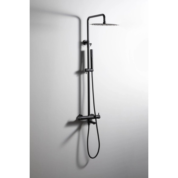 Душевая стойка Allen Brau Priority 5.31A10-31, чёрный матовый фото 12