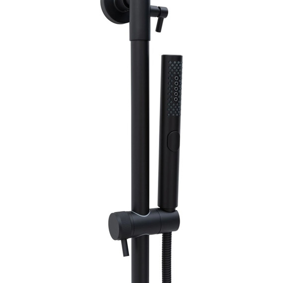 Душевая стойка Allen Brau Priority 5.31A10-31, чёрный матовый фото 3