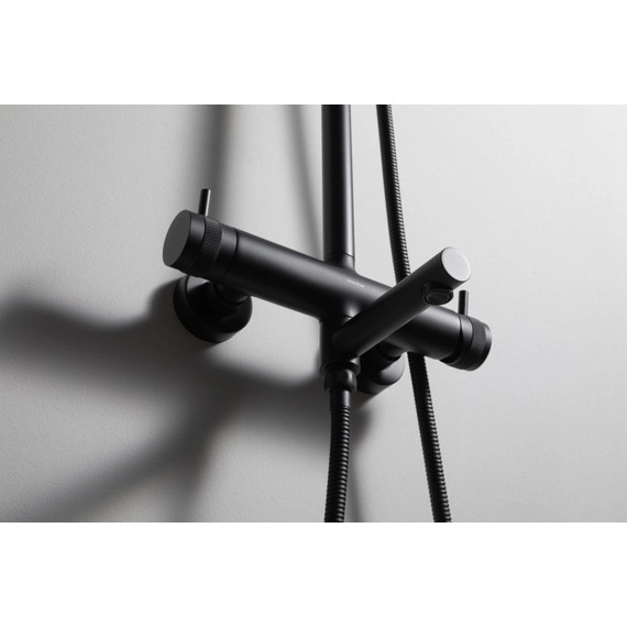 Душевая стойка Allen Brau Priority 5.31A10-31, чёрный матовый фото 7