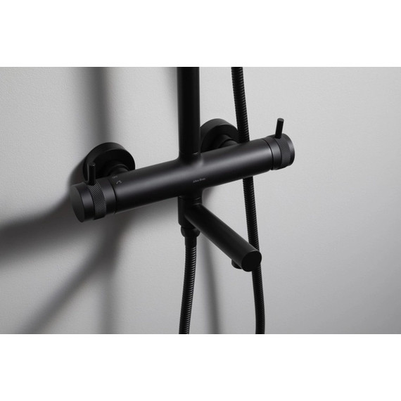 Душевая стойка Allen Brau Priority 5.31A10-31, чёрный матовый фото 8