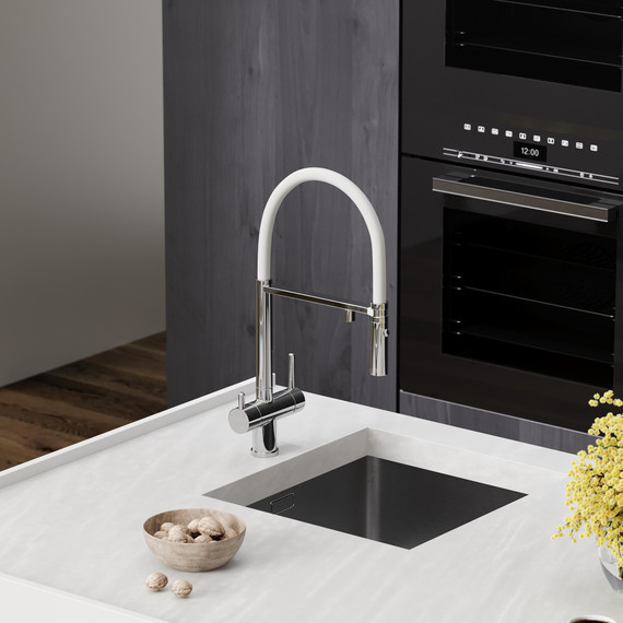 Смеситель для кухни Sancos Imola SC4010CHwh фото 2