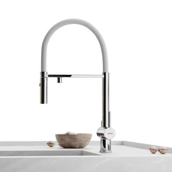 Смеситель для кухни Sancos Imola SC4010CHwh фото 6