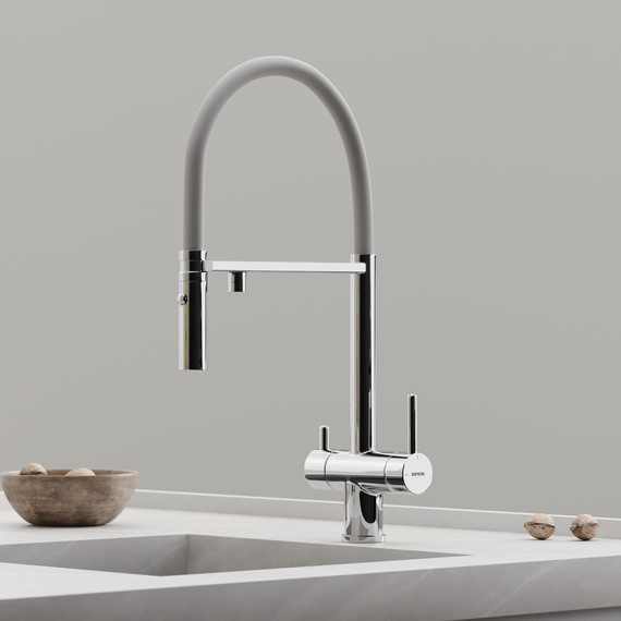 Смеситель для кухни Sancos Imola SC4010CHwh фото 7