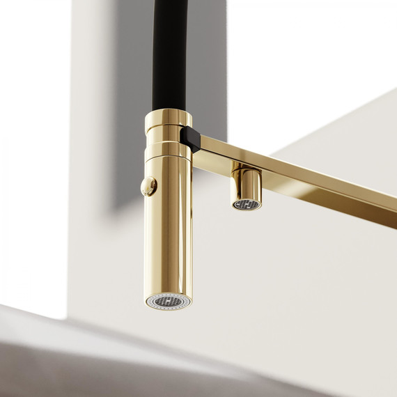 Смеситель для кухни Sancos Imola SC4010ZG, полированное золото фото 3