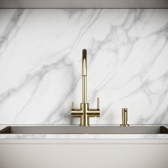 Смеситель для кухни Sancos Taper SC4012BG, брашированное золото фото 4