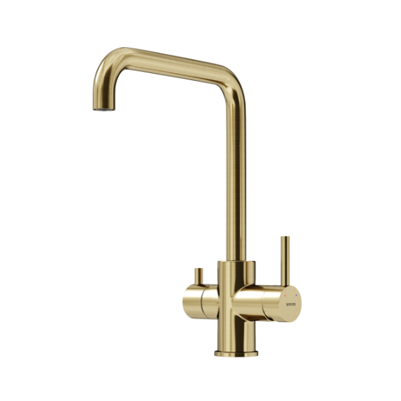 Смеситель для кухни Sancos Vela SC4013BG, брашированное золото фото 