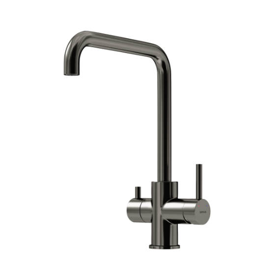 Смеситель для кухни Sancos Vela SC4013GG, вороненая сталь фото 