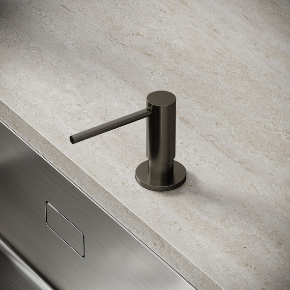 Смеситель для кухни Sancos Vela SC4013GG, вороненая сталь фото 8