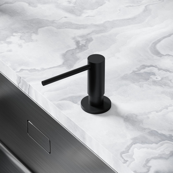 Смеситель для кухни Sancos Vela SC4013MB, чёрный матовый фото 8