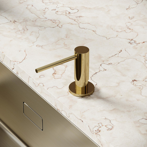 Смеситель для кухни Sancos Vela SC4013ZG, полированное золото фото 8