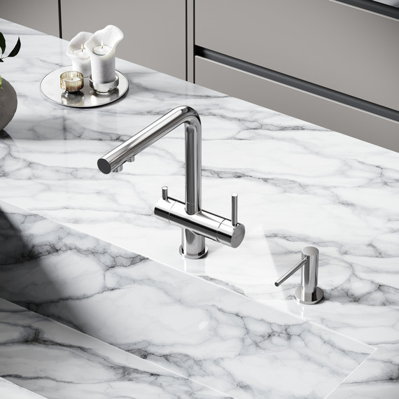 Смеситель для кухни Sancos Foster SC4014BN, брашированный никель фото 4