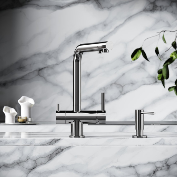 Смеситель для кухни Sancos Foster SC4014BN, брашированный никель фото 5