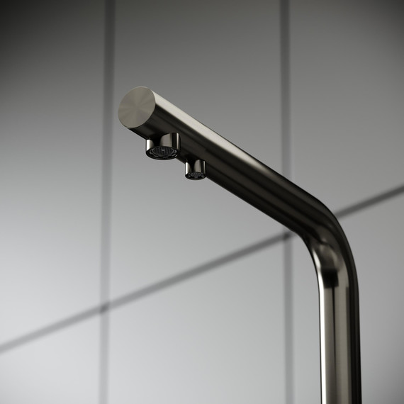 Смеситель для кухни Sancos Foster SC4014GG, вороненая сталь фото 5