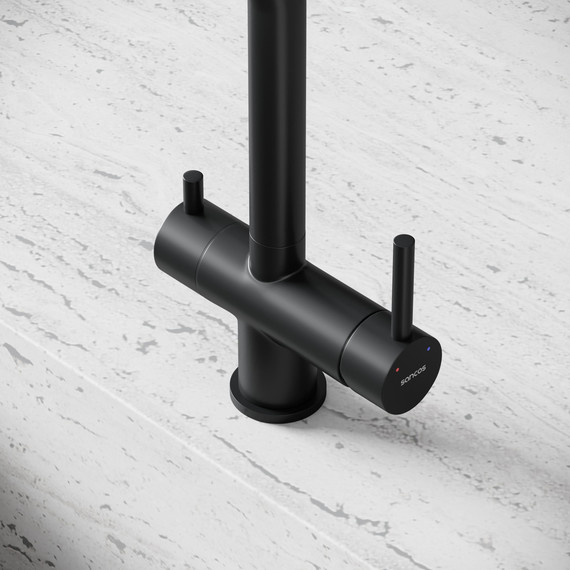 Смеситель для кухни Sancos Foster SC4014MB, чёрный матовый фото 8