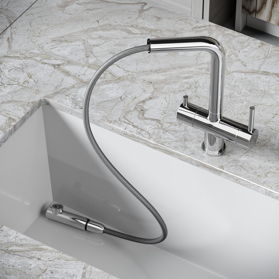 Смеситель для кухни Sancos Spin SC4015CH фото 10