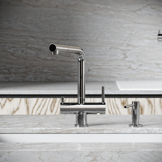 Смеситель для кухни Sancos Spin SC4015CH фото 4