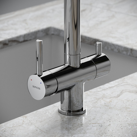 Смеситель для кухни Sancos Spin SC4015CH фото 7