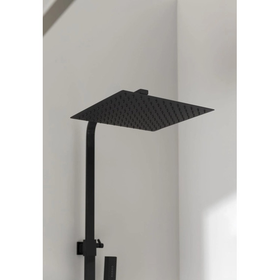 Душевая стойка Allen Brau Infinity 5.21012-31, чёрный матовый фото 11