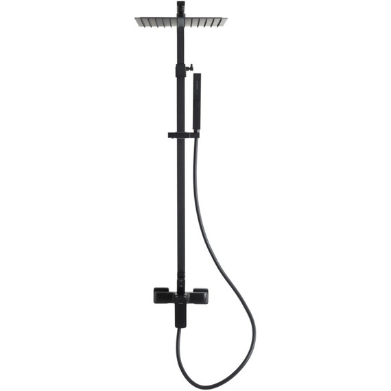 Душевая стойка Allen Brau Infinity 5.21012-31, чёрный матовый фото 2