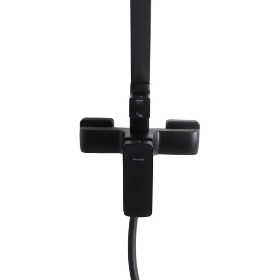 Душевая стойка Allen Brau Infinity 5.21012-31, чёрный матовый фото 4