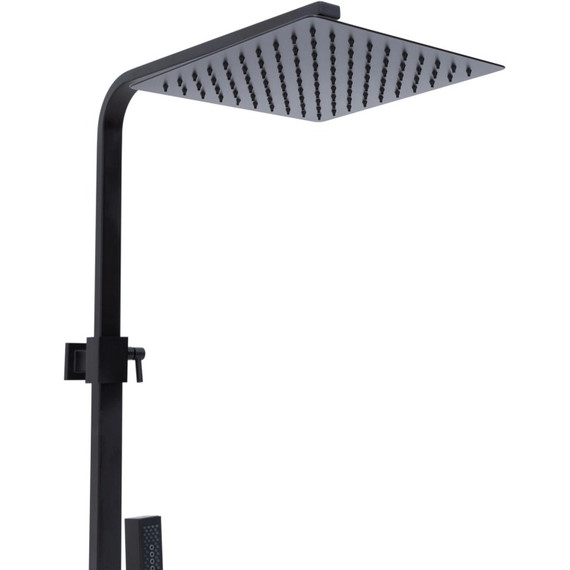 Душевая стойка Allen Brau Infinity 5.21029-31, чёрный матовый фото 2