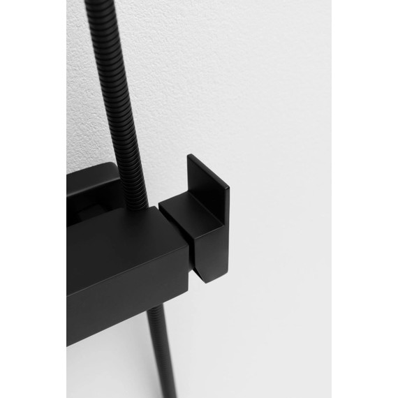 Душевая стойка Allen Brau Infinity 5.21029-31, чёрный матовый фото 8