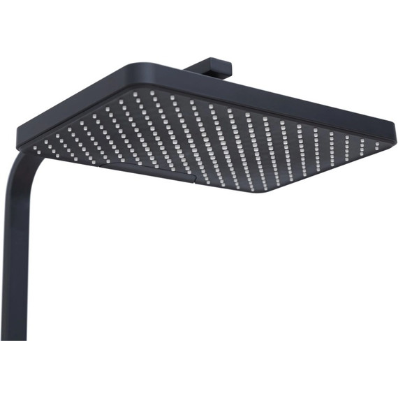 Душевая стойка Allen Brau Infinity 5.21030-31, чёрный матовый фото 2