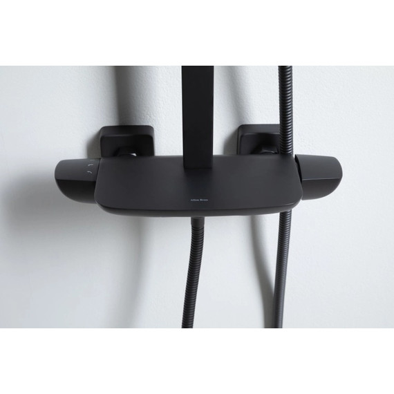 Душевая стойка Allen Brau Infinity 5.21030-31, чёрный матовый фото 7