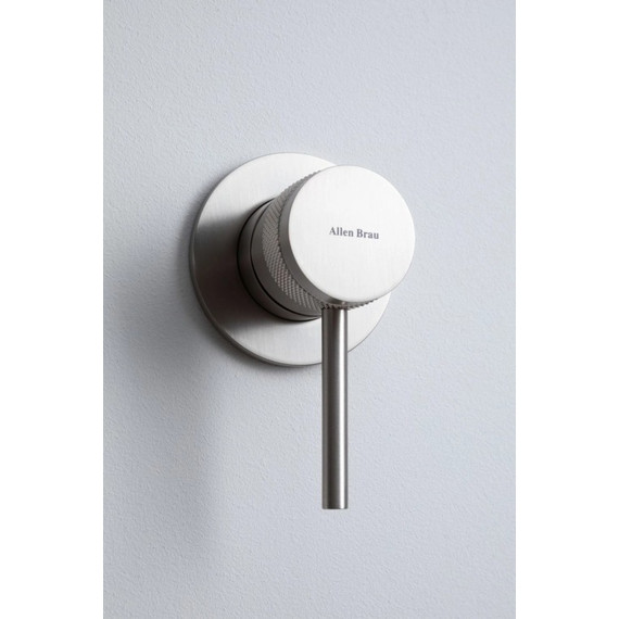 Смеситель для раковины настенный Allen Brau Priority 5.31030-BN (со скрытой частью) никель фото 4