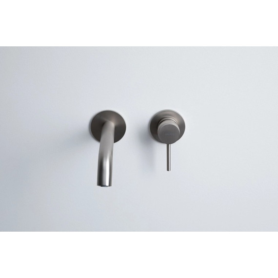 Смеситель для раковины настенный Allen Brau Priority 5.31030-BN (со скрытой частью) никель фото 7