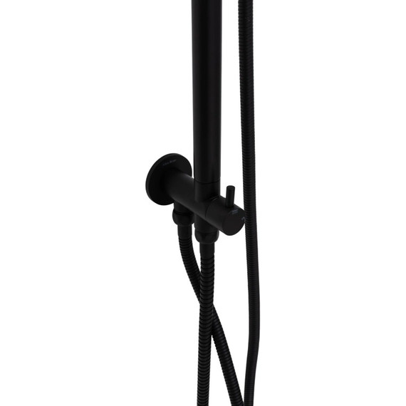 Душевая стойка Allen Brau Priority 5.31031-31, чёрный матовый фото 4