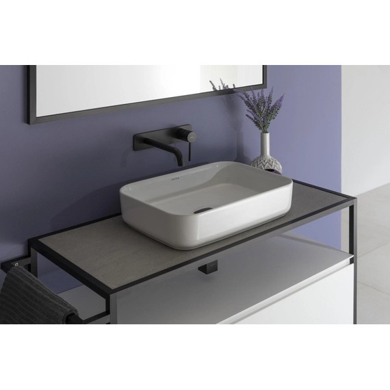 Смеситель для раковины настенный Allen Brau Glority 5.51004-31 (со скрытой частью) чёрный матовый фото 12