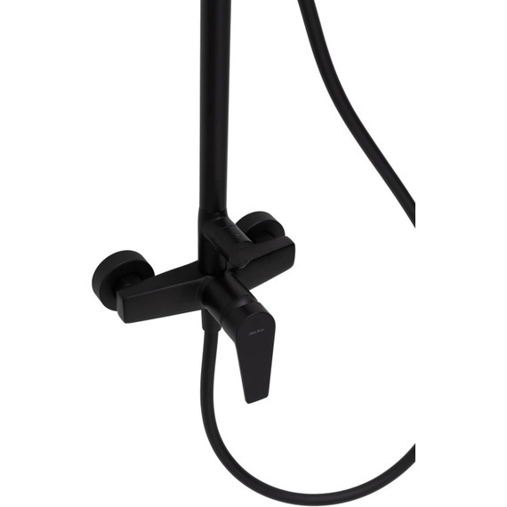 Душевая стойка Allen Brau Eclipse 5.E1006-31, чёрный матовый фото 4