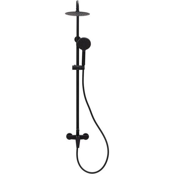 Душевая стойка Allen Brau Eclipse 5.E1006-31, чёрный матовый фото 5