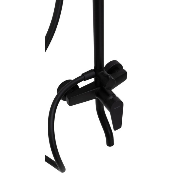 Душевая стойка Allen Brau Eclipse 5.E1007-31, чёрный матовый фото 4