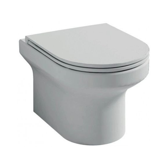 Инсталляция с подвесным безободковым унитазом Jacob Delafon Elite E21743RU-CP, сиденье с тонкой крышкой микролифт фото 3