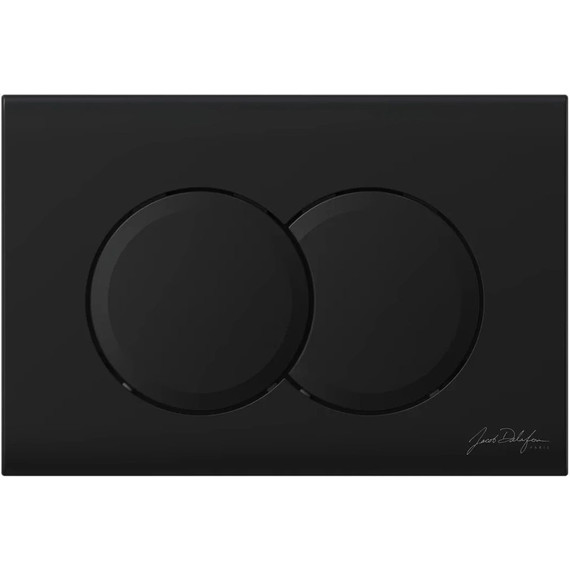 Инсталляция с подвесным безободковым унитазом Jacob Delafon Rodin+ E21750RU-BL, сиденье с тонкой крышкой микролифт фото 4