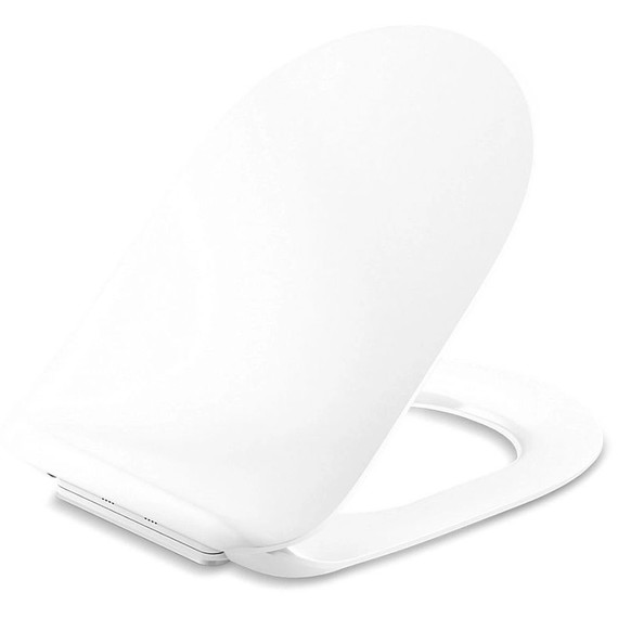 Инсталляция с подвесным безободковым унитазом Jacob Delafon Vive E28079RU-BL, сиденье с тонкой крышкой микролифт фото 6